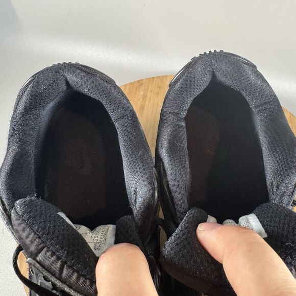 S Nike Air Max 90 Essential Black Metallic Gold US Men's Size 7.5 AV7894-00 - Picture 7 of 8